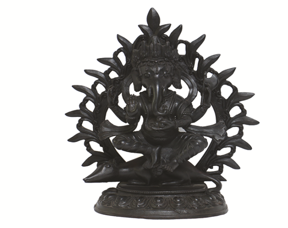 Parewa Ganesh Statue Black